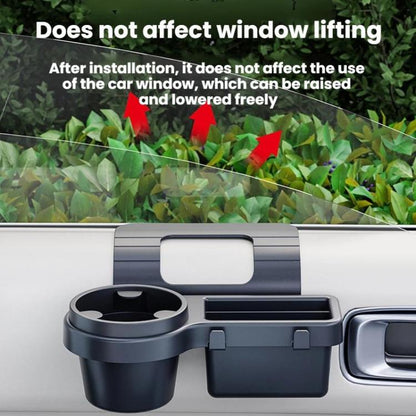 SHUNWEI Multifunctional Door Storage Cup Holder Mobile Phone Slot Storage Box