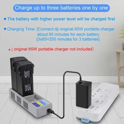 For DJI Mavic 3 YX Battery Charger Digital Display Color Screen Charging Manager, Mavic 3 Charging Manager