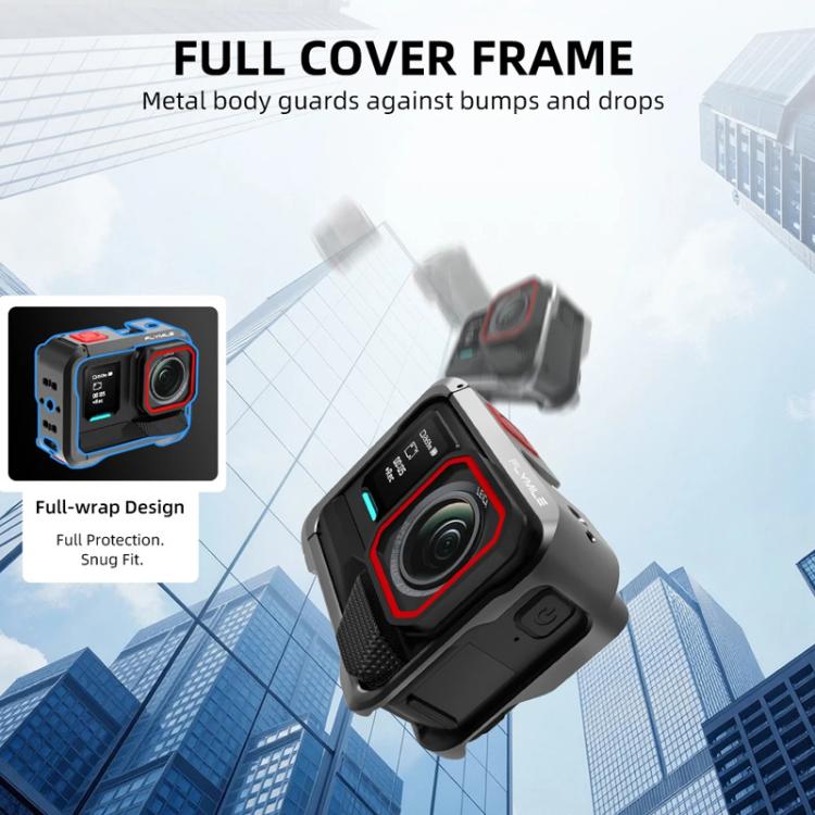 For Insta360 Ace Pro / Ace Pro 2 Flymile Rabbit Cage Metal Protective Frame Extension Action Camera Accessories, For Insta360 Ace Pro / Ace Pro 2