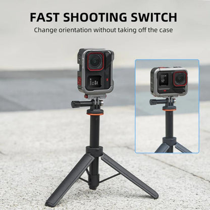 For Insta360 Ace Pro / Ace Pro 2 Flymile Rabbit Cage Metal Protective Frame Extension Action Camera Accessories, For Insta360 Ace Pro / Ace Pro 2