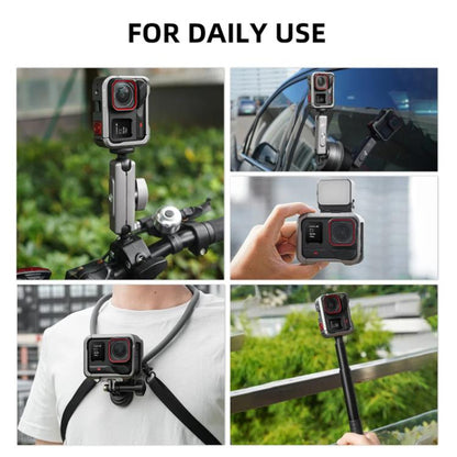 For Insta360 Ace Pro / Ace Pro 2 Flymile Rabbit Cage Metal Protective Frame Extension Action Camera Accessories, For Insta360 Ace Pro / Ace Pro 2