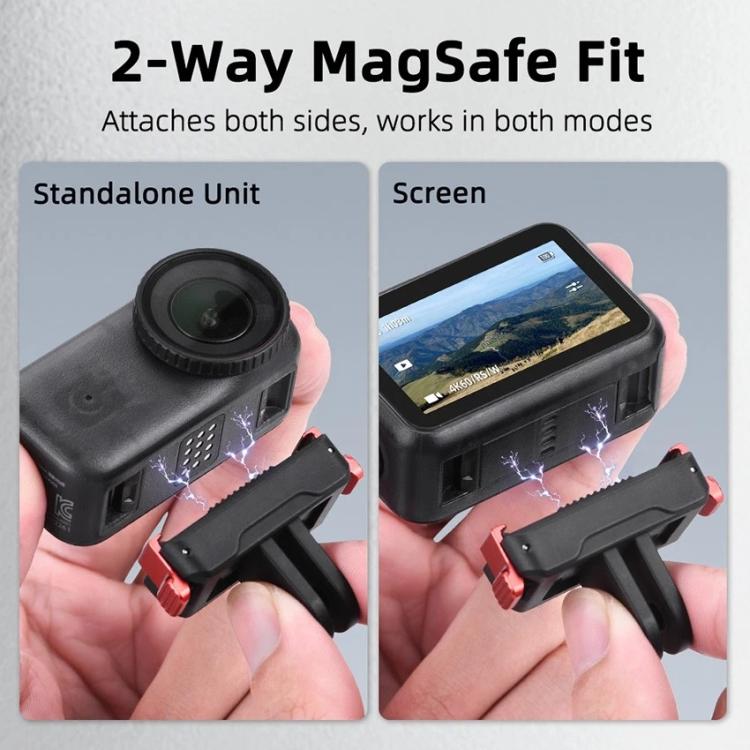 For DJI Osmo Nano Magnetic Quick-Release Base Two-Jaw Bracket, For DJI Osmo Nano