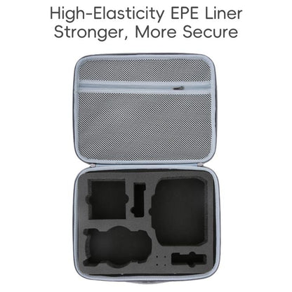 For DJI Mini 5 Pro Fly More All-in-one PU Organizer Bag Portable Travel Shoulder Bag