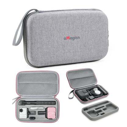 For Insta360 GO Ultra aMagisn Storage Case Protective Bag for Camera, Silicone Sleeve, Cage, Selfie Stick and Accessories, For Insta360 GO Ultra