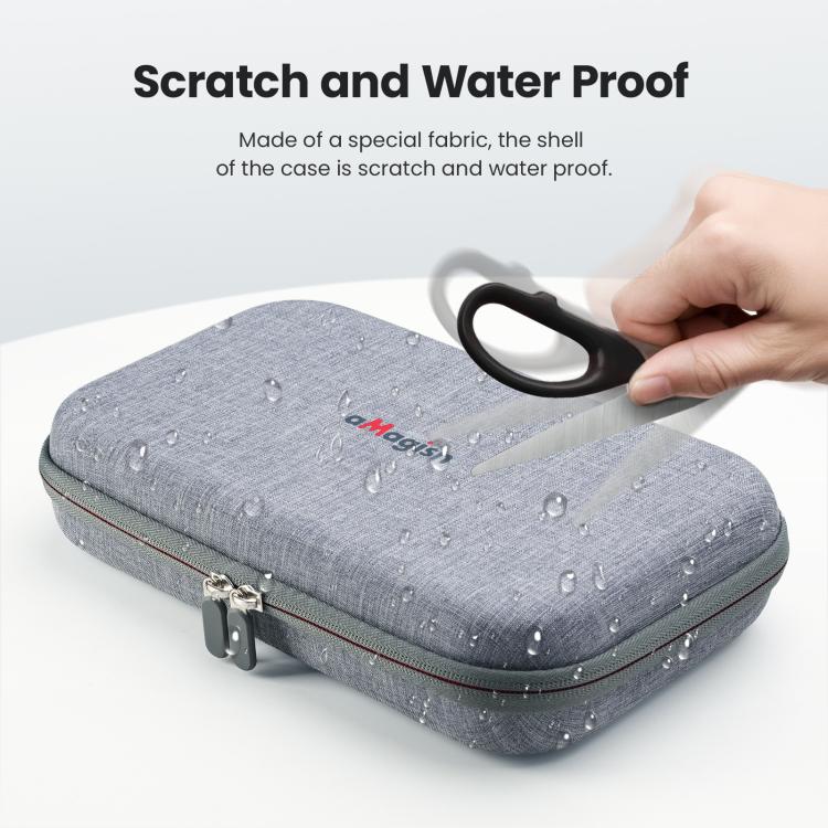 For Insta360 GO Ultra aMagisn Storage Case Protective Bag for Camera, Silicone Sleeve, Cage, Selfie Stick and Accessories, For Insta360 GO Ultra