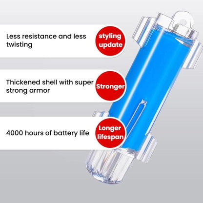 Fish-Attracting Light Water-Activated Flashing Light Fish-Gathering Light, Single Light, 4 LEDs