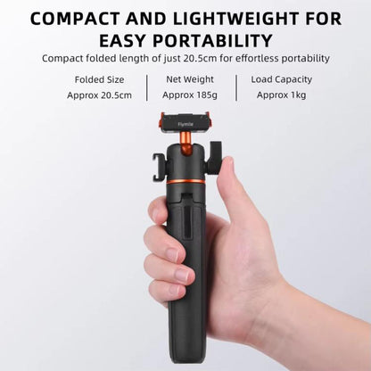 Flymile AC5012_5 Extended Selfie Stick Holder Magnetic Quick Release Tripod, AC5012_5
