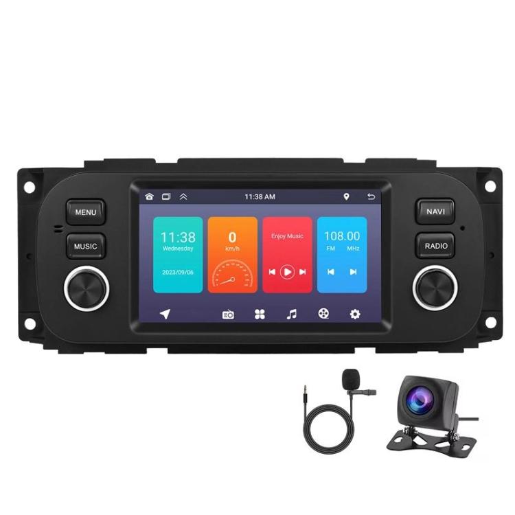 5 Inch Landscape Android Car Player Car Central Control All-In-One Unit, Standard, Standard+12 Lights Camera+Mic