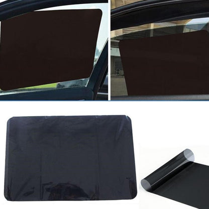 2pcs Car Heat-Insulating Sun-Shielding Static Cling Film Side Window Light-Blocking Sun Protection Film, 42 x 38cm