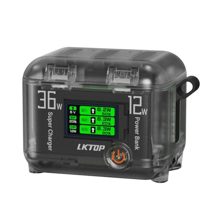 Multi-Functional Battery Charging Organizer For DJI Osmo 360 / Action 5 Pro / Action 4 / Action 3, LKTOP ACG247
