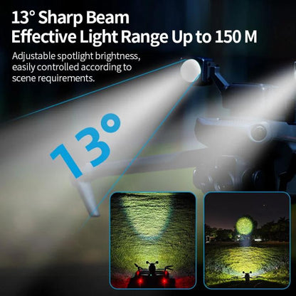 LKTOP KL340 40W Searchlight Drone Mounted Colorful Flashing Lamp, For DJI Matrice 4E / 4T