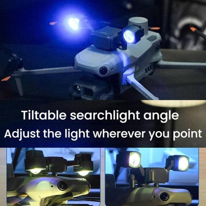 LKTOP KL340 40W Searchlight Drone Mounted Colorful Flashing Lamp, For DJI Matrice 4E / 4T