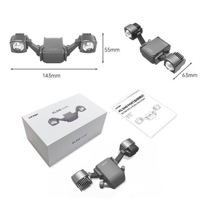 LKTOP KL340 40W Searchlight Drone Mounted Colorful Flashing Lamp, For DJl Mavic 3T / 3E
