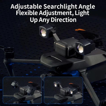 LKTOP KL340 40W Searchlight Drone Mounted Colorful Flashing Lamp, For DJl Mavic 3T / 3E