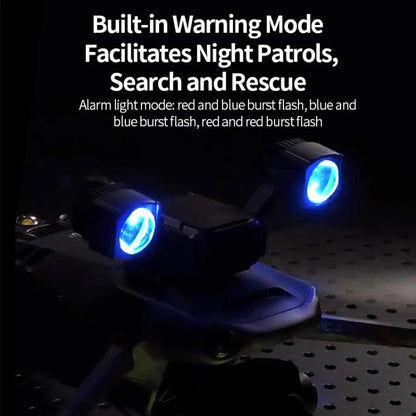 LKTOP KL340 40W Searchlight Drone Mounted Colorful Flashing Lamp, For DJl Mavic 3T / 3E