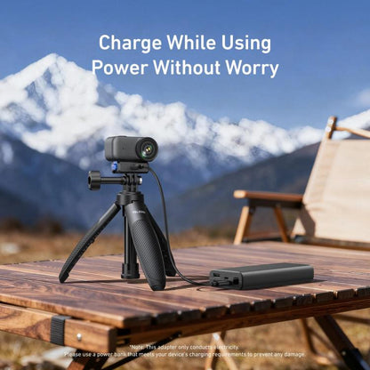 For DJI Osmo Nano TELESIN Magnetic Quick-Release Charging Base Rechargeable Adapter Mount, Charging