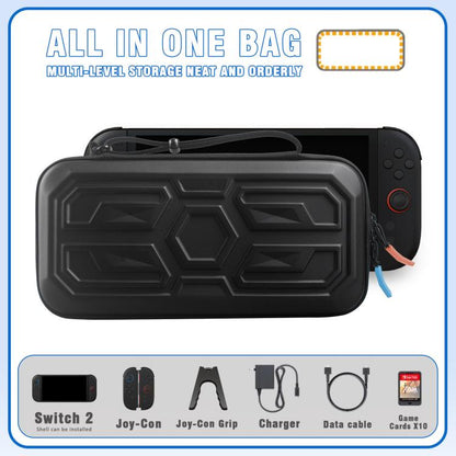 For Nintendo Switch 2 Mecha Style Hard Protective Case Portable Shockproof Carrying Storage Bag