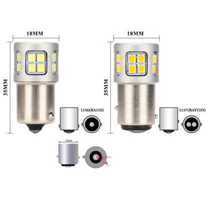 1pair Automotive 30-LED Wick 12V-80V Turn/Daytime Running/Taillight, 1156 Straight Pin, 1156 Crooked Pin, 1157