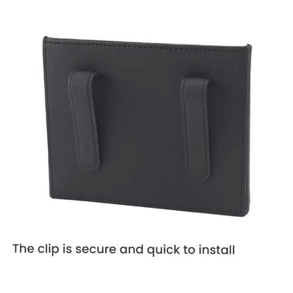 Hanging Leather Car Trash Can Multifunctional Storage Box