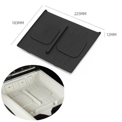 Anti-Slip Dust-Resistant Wireless Charging Silicone Mat For 2024 Hyundai Santa Fe