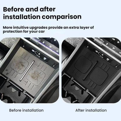 Anti-Slip Dust-Resistant Wireless Charging Silicone Mat For 2024 Hyundai Santa Fe