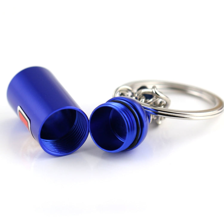 2 PCS Fashion Metal Keyring Car Keychain Auto Key Chain Key Ring, Black, Blue, White, Red, Purple, Gold, Green