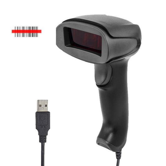 NETUM Barcode Scanner Supermarket  Retail Store QR Code Scanner, Wired Red Light, Wired Laser, Wired 2D