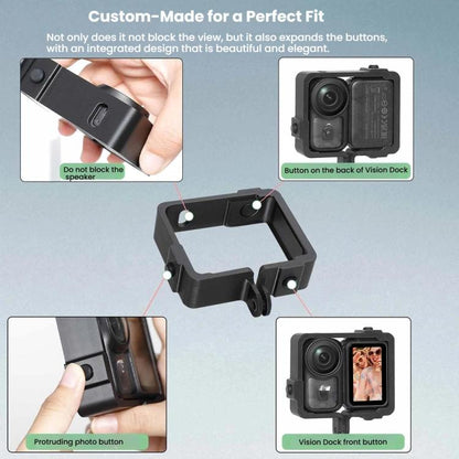 For DJI Osmo Nano Camera Plastic Cage Extended Protective Frame, Plastic Cage