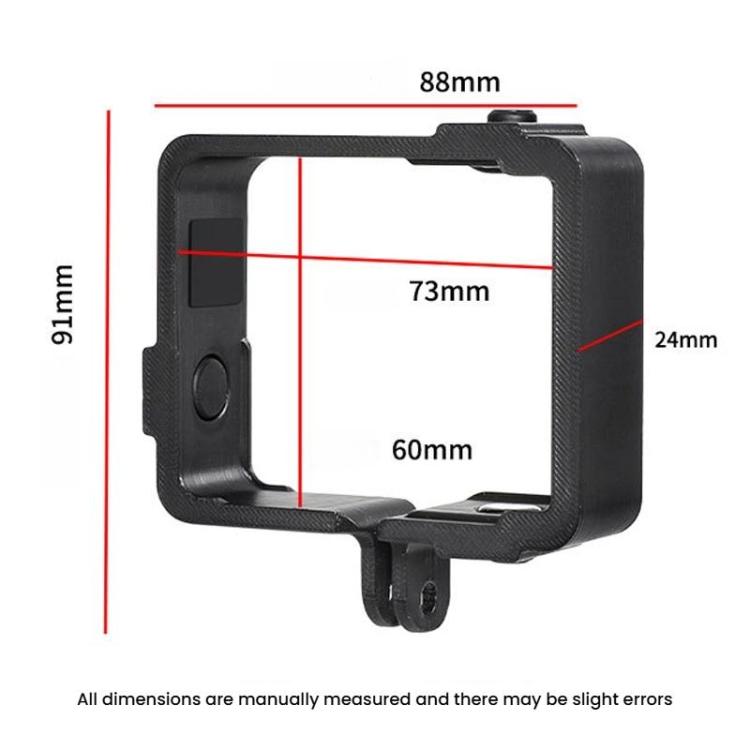 For DJI Osmo Nano Camera Plastic Cage Extended Protective Frame, Plastic Cage