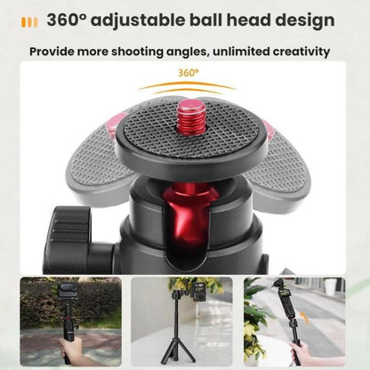 For DJI Osmo Pocket 3 / Action 5 Pro Flymile Extended Selfie Stick Tripod