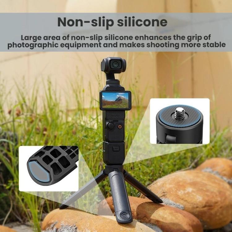 Flymile Action Camera Tripod For DJI Osmo Pocket 3 / Action 4 / Insta360 X5 / GoPro, Tripod Extension, Tripod Extension with Copper Nut Adapter