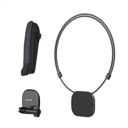 Flymile Neck-Mounted Magnetic Action Camera Bracket For DJI Osmo 360 / Pocket 3 / Action 5 Pro / Insta360 X5