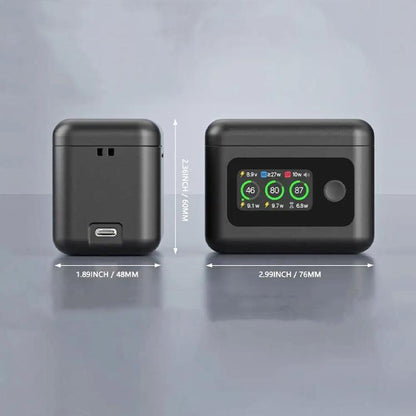 With Screen Charging Bin Intelligent Charge Manager For DJI Osmo 360 / Action 5 Pro / Action 4 / Action 3, Battery Not Included, RCSTQ 5 In 1