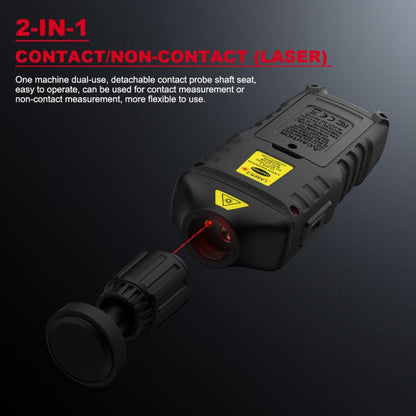 HABOTEST Photoelectric Digital Display Handheld Tachometer