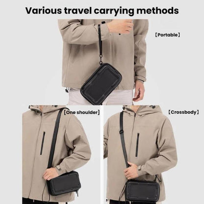 For DJI Osmo Pocket 3 Cwatcun D224 Medium EVA Hard Shell Bag Shockproof Pressure Resistant Storage Bag, D224