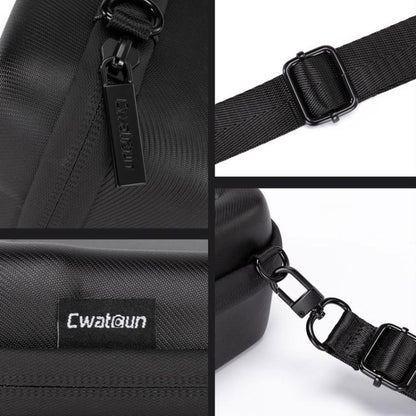 For DJI Osmo Pocket 3 Cwatcun D224 Medium EVA Hard Shell Bag Shockproof Pressure Resistant Storage Bag, D224