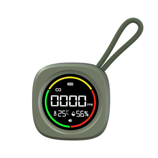 K5A 3 In1 Carbon Monoxide Temperature Humidity Detector Outdoor Portable CO Detection Alarm, K5A