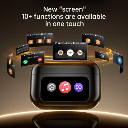 150 Languages Ai Smart Translator Bluetooth Earphones With Color Screen Charging Compartment