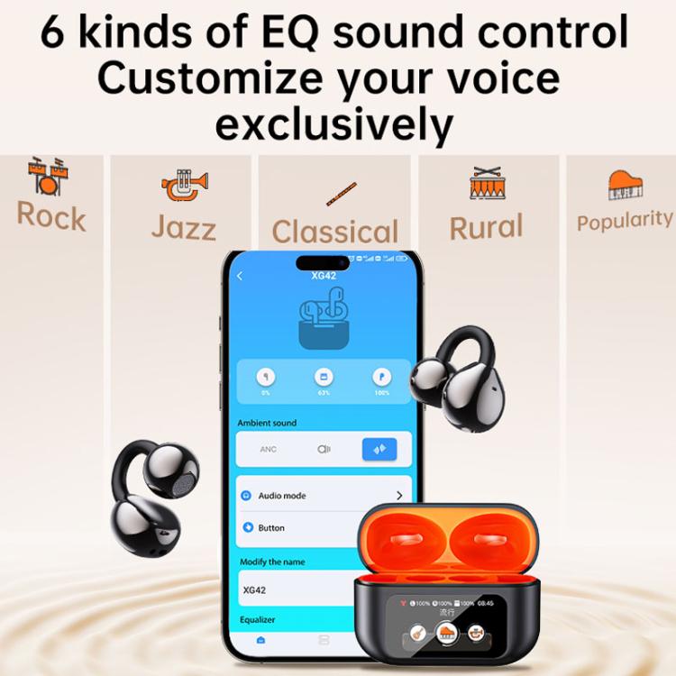 150 Languages Ai Smart Translator Bluetooth Earphones With Color Screen Charging Compartment