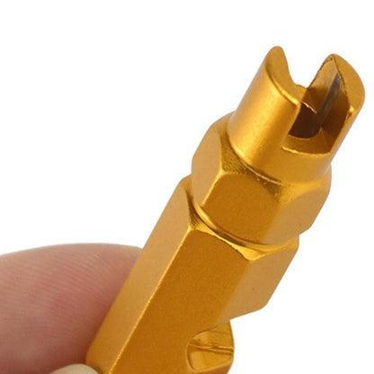 5pcs Multi-purpose Bicycle Valve Core Removal Wrench, 5pcs Gold, 5pcs Red, 5pcs Black, 5pcs Purple