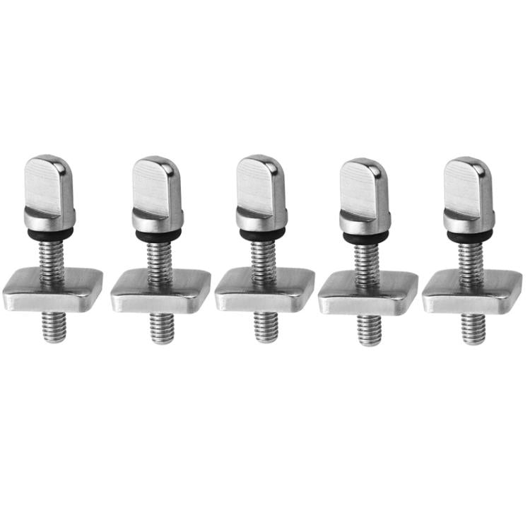 5pcs Surfboard Rudder Thumb Screw Paddle Board Tool Accessories, Regular, Short