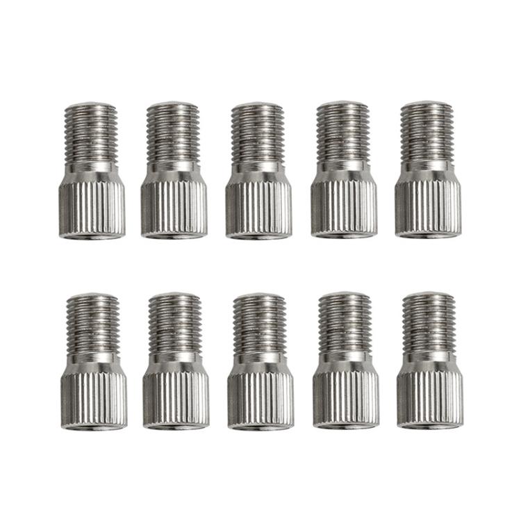 10pcs Automobile America Valve Core Inflation Extension Cap, 19mm, 27mm, 39mm, Plastic 39mm, Double Safety 24mm