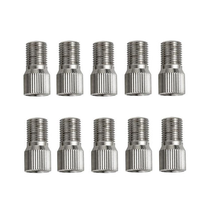 10pcs Automobile America Valve Core Inflation Extension Cap, 19mm, 27mm, 39mm, Plastic 39mm, Double Safety 24mm