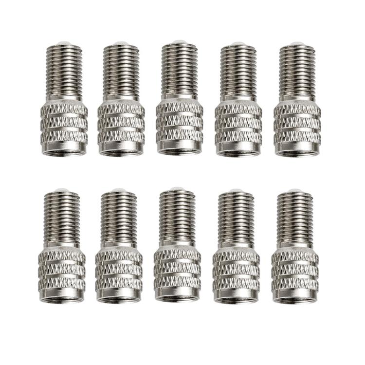 10pcs Automobile America Valve Core Inflation Extension Cap, 19mm, 39mm, Plastic 39mm, Double Safety 24mm