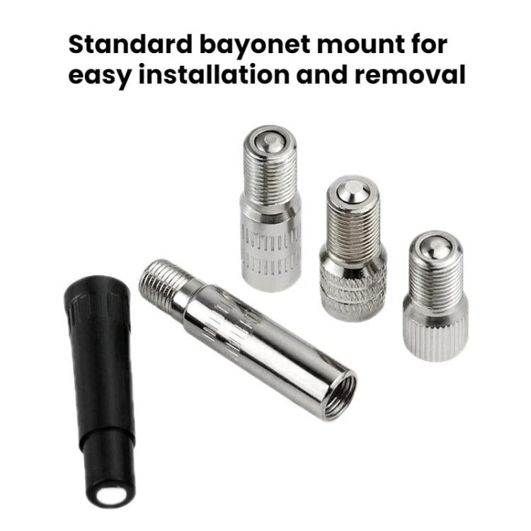 10pcs Automobile America Valve Core Inflation Extension Cap, 19mm, 27mm, 39mm, Plastic 39mm, Double Safety 24mm