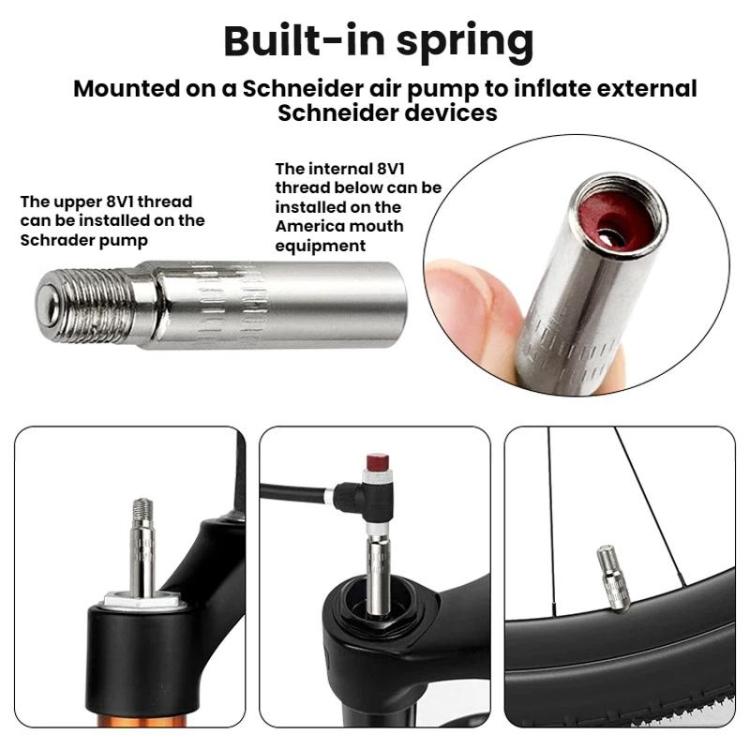 10pcs Automobile America Valve Core Inflation Extension Cap, 19mm, 27mm, 39mm, Plastic 39mm, Double Safety 24mm