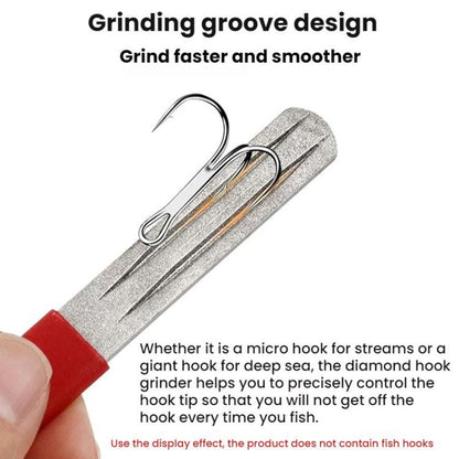 5pcs Double-Sided Fishhook File Fishing Tool