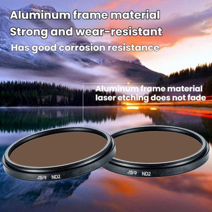 Micro SLR Camera Light Reduction Filter Medium Gray Density Lens, JSR ND2 37mm, JSR ND4 37mm, JSR ND8 37mm, JSR ND16 37mm, JSR ND32 37mm, JSR ND2 40.5mm, JSR ND4 40.5mm, JSR ND8 40.5mm, JSR ND16 40.5mm, JSR ND32 40.5mm, JSR ND2 43mm, JSR ND4 43mm...