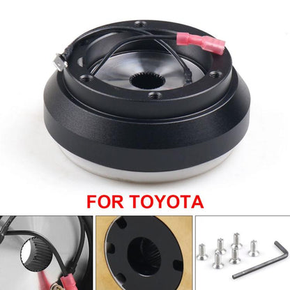 For Toyota 6-Hole Steering Wheel Connector Aftermarket Steering Wheel Base, For Toyota