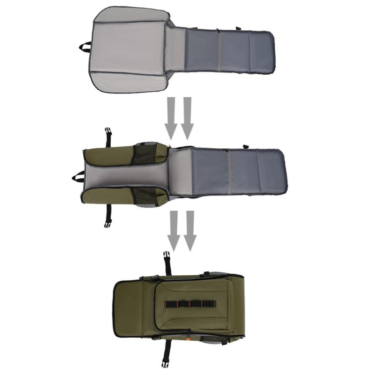 Outdoor Large Capacity Waterproof Camera Bag Detachable Portable DSLR Backpack, Olive Green